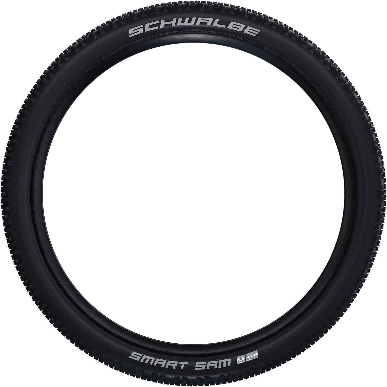 Schwalbe Smart Sam Draadband 26" Addix Plus Performance SnakeSkin Greeng zwart
