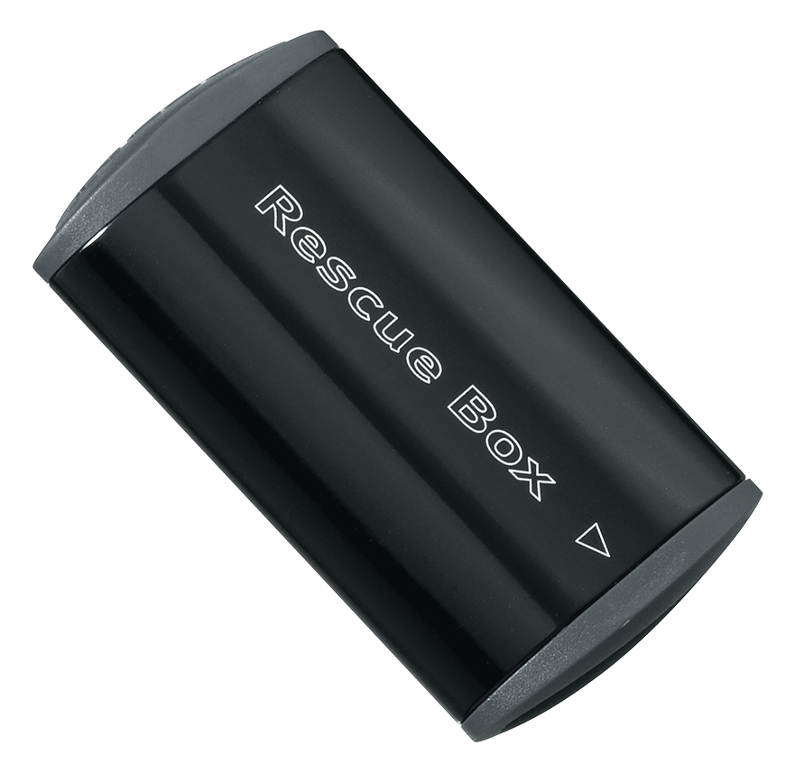 Topeak Rescue Box reparatieset zwart