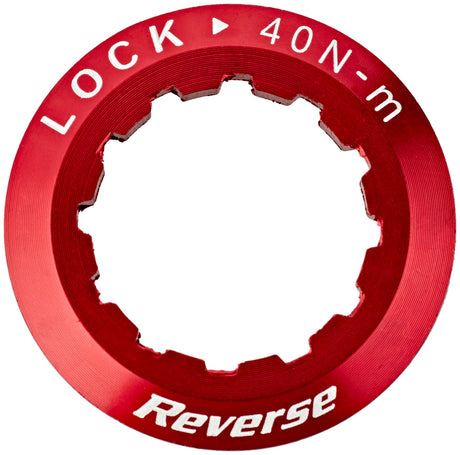 Reverse Cassette lock ring rood