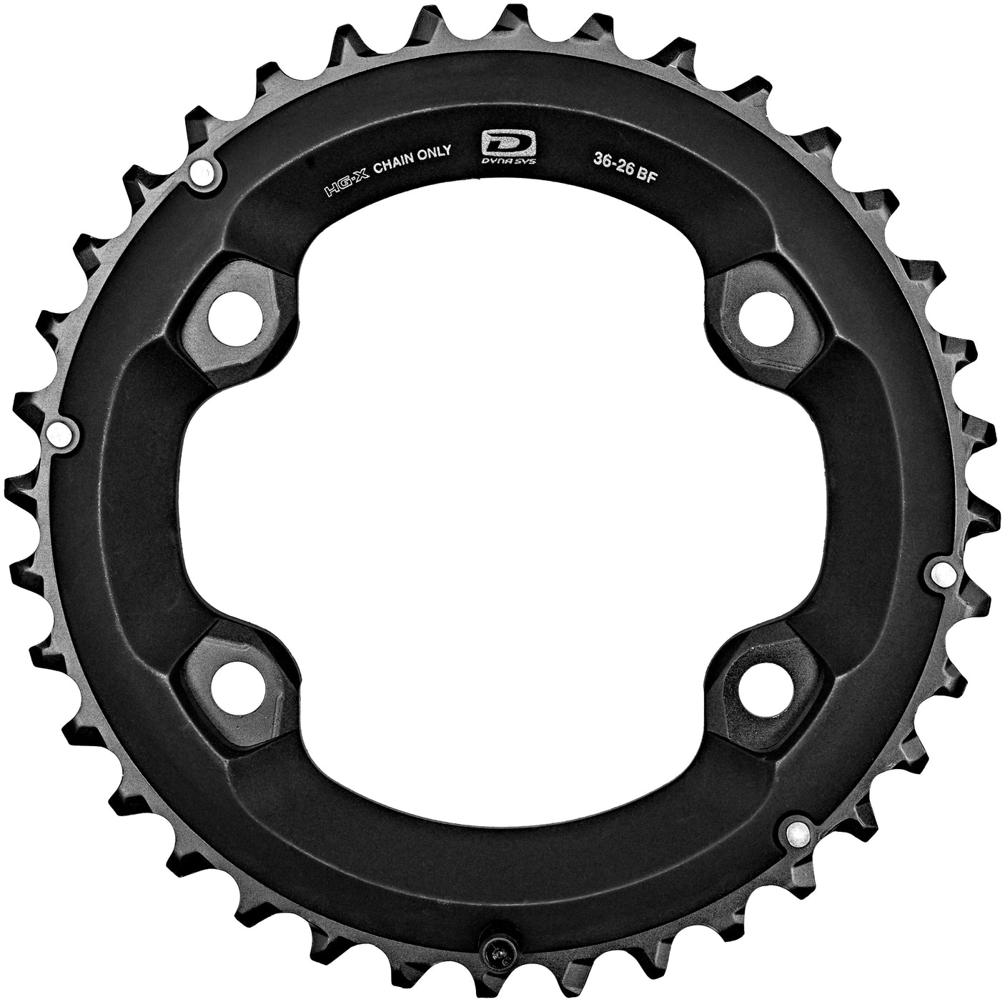 Shimano Deore FC-M6000-2 kettingblad 10-speed BF zwart