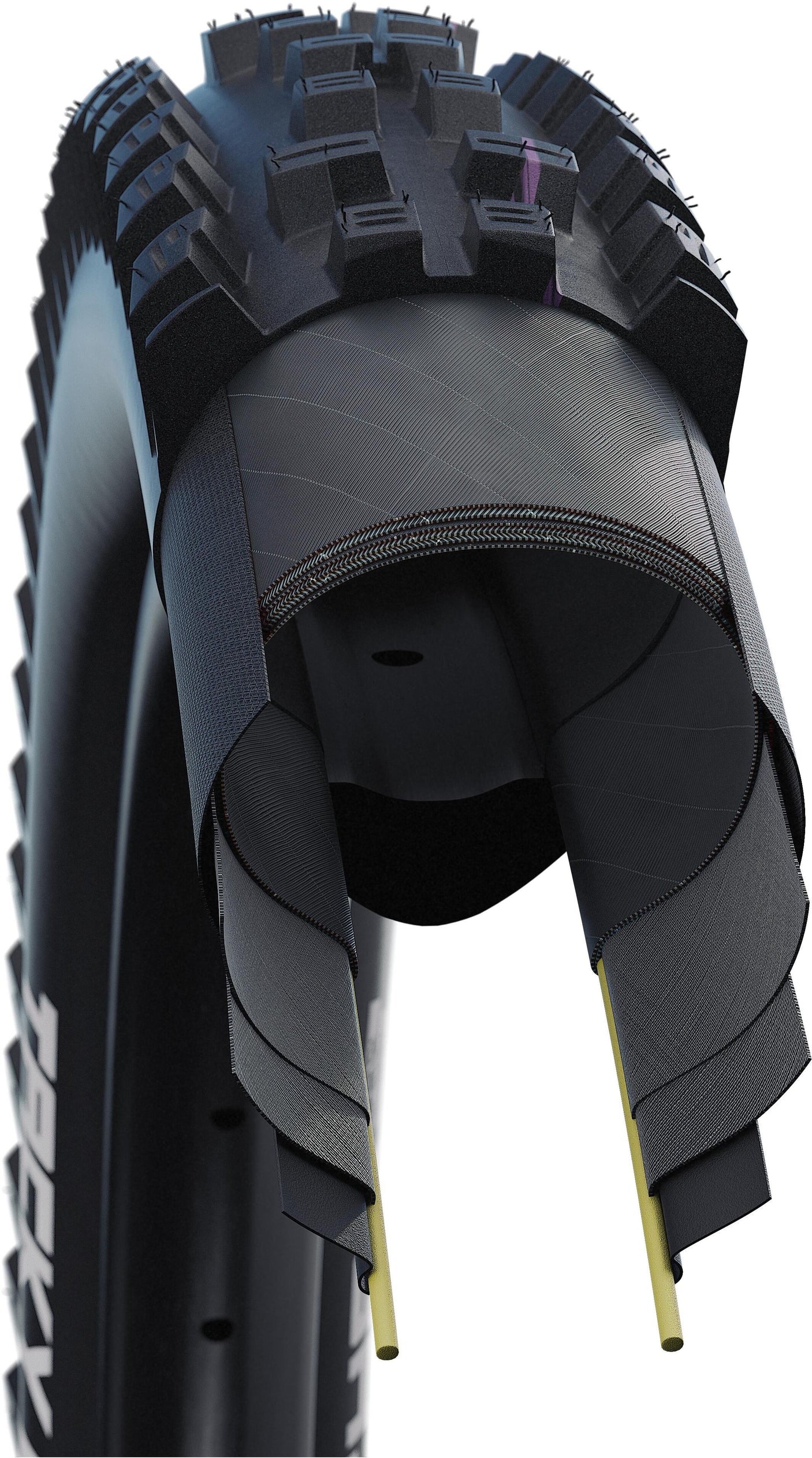 Schwalbe Tacky Chan Evolution vouwband 29x2.40" Super Gravity TLE SnakeSkin Addix Ultra Soft zwart