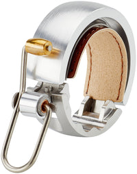 Knog Oi Luxe Fietsbel zilver – aktuelle Variante