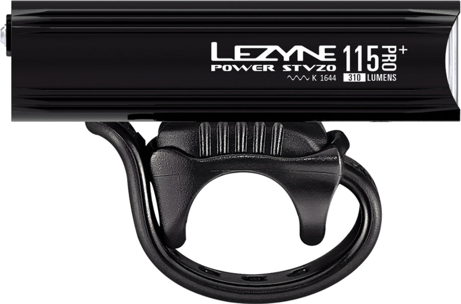 Lezyne Power Pro 115 LED voorlicht black shiny