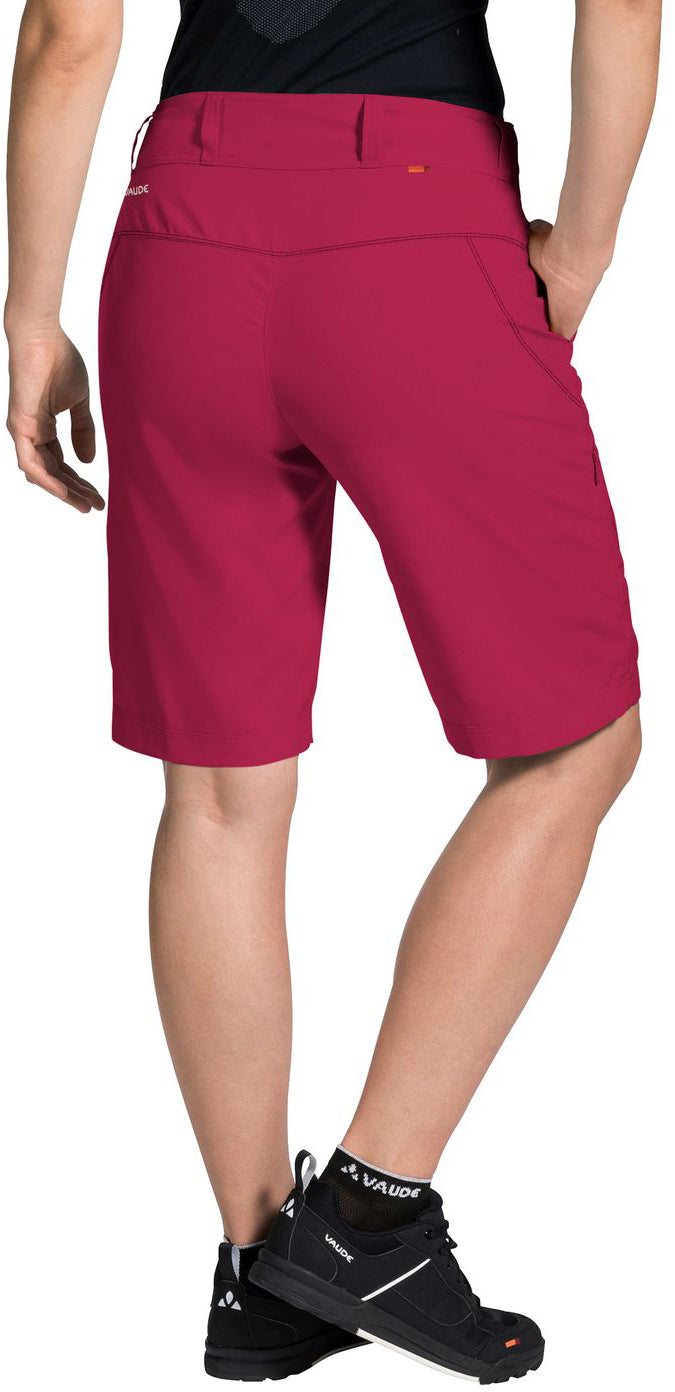VAUDE Ledro Shorts Dames rood