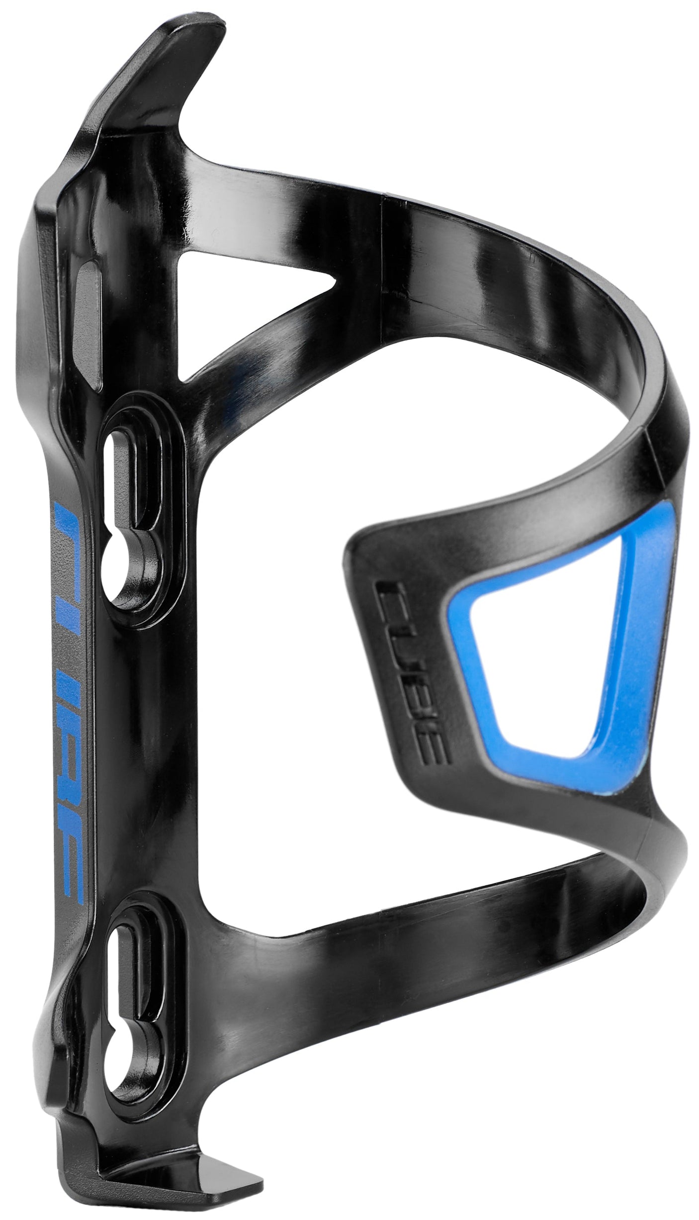 CUBE Bidonhouder HPP/R Linkerzijde cage black´n´blue