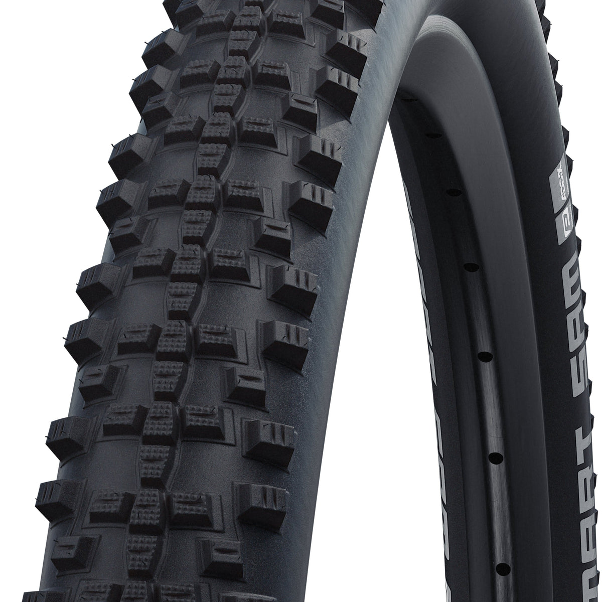 Schwalbe Schwalbe Smart Sam Draadband 27.5x2.25" Addix Plus Performance SnakeSkin Greeng zwart