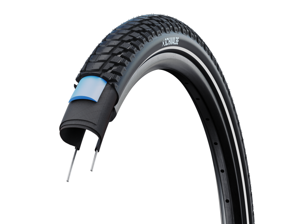 Schwalbe MARATHON PLUS TOUR SmartGuard ADDIX E-50 27,5" reflex zwart