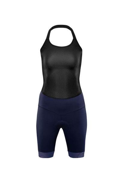 Cube ROAD/XC WS korte dragerbroek ARTLINE navy