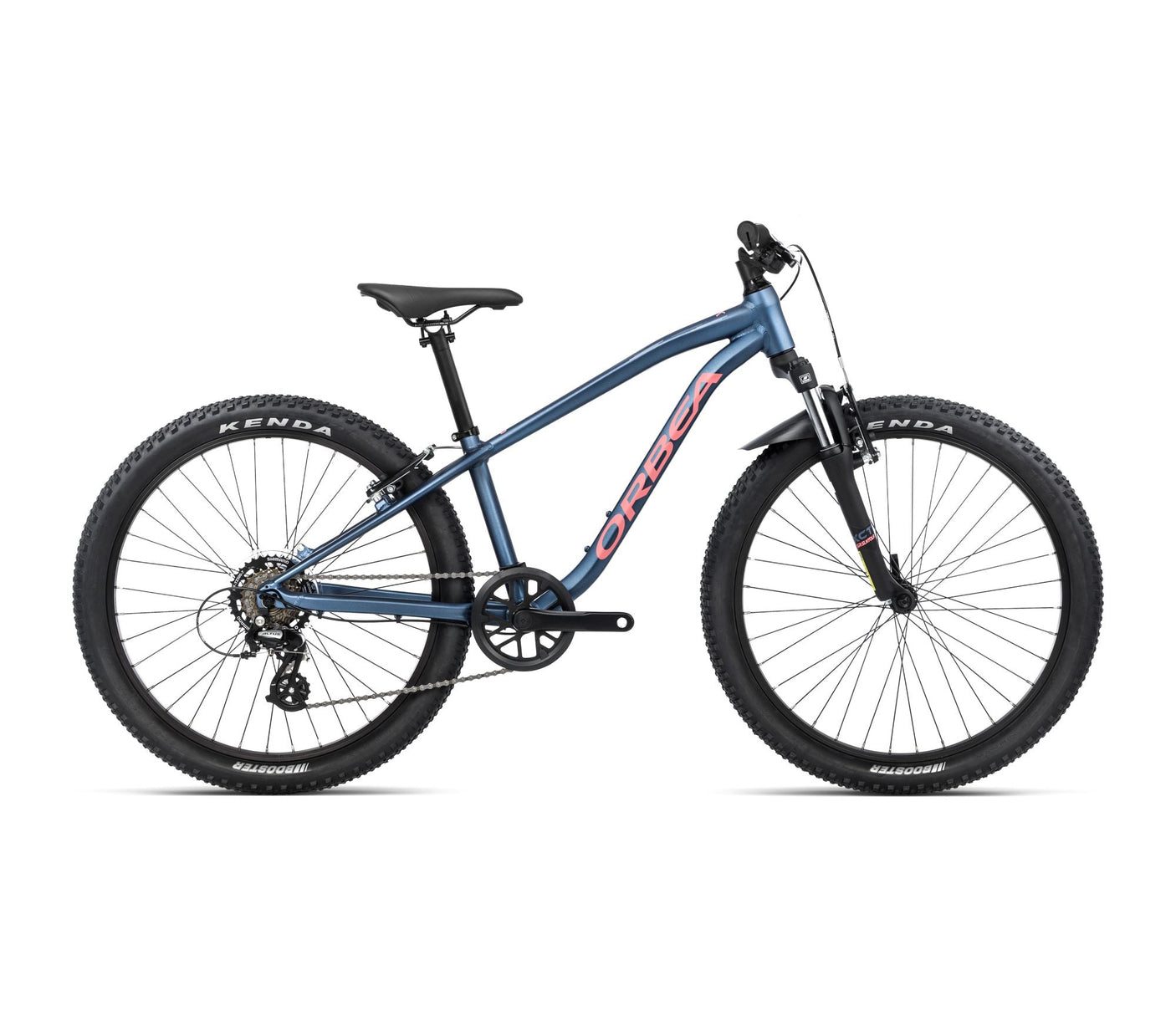 Orbea MX 24 XC Moondust Blue - Rood (2025)