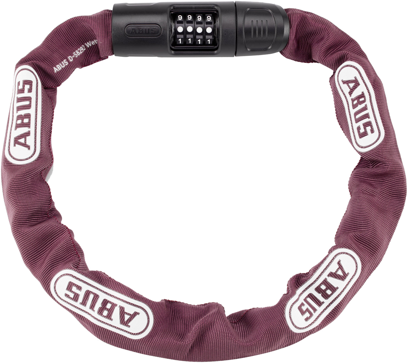 ABUS 8808C/85 Kettingslot roestbruin rood