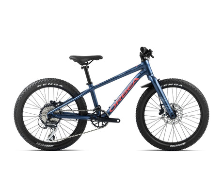 Orbea MX 20 TEAM DISC Moondust Blue - Rood (2025)