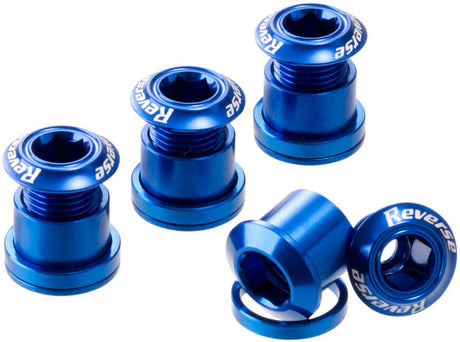 Reverse kettingbladschroeven blauw