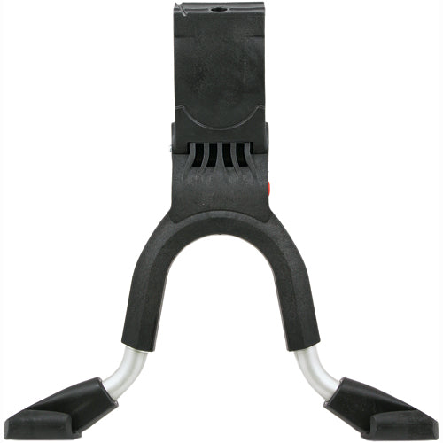 Hebie dubbelpootstandaard 24-29 inch met extra brede afrolvoeten