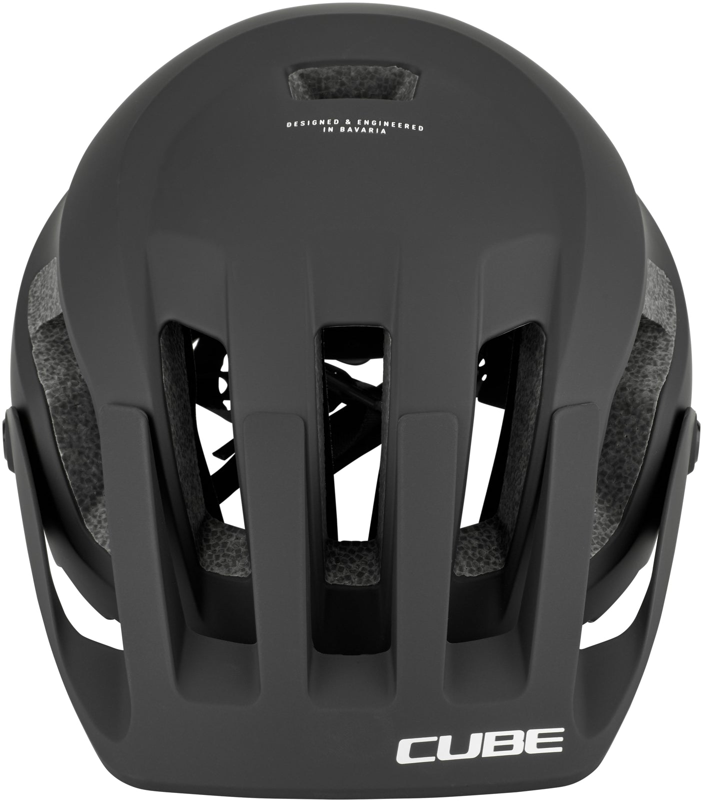 CUBE FRISK MTB-helm zwart
