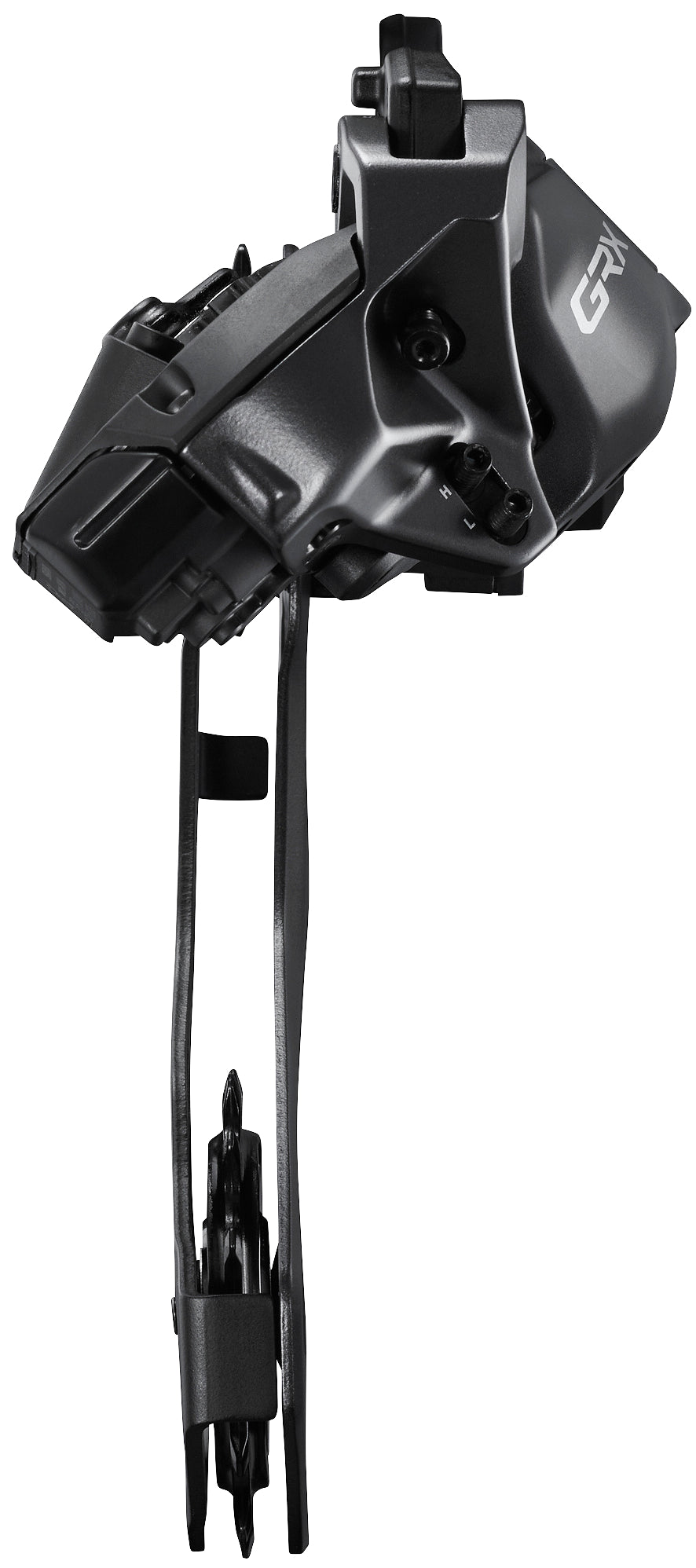 Shimano achterderailleur GRX Di2 RD-RX825, 12v, SHADOW PLUS, standaard montage (DIRECT MOUNT comp.), TOP-NORMAL, draadloos of bekabeld, voor EW-SD300, 1e landgrootte