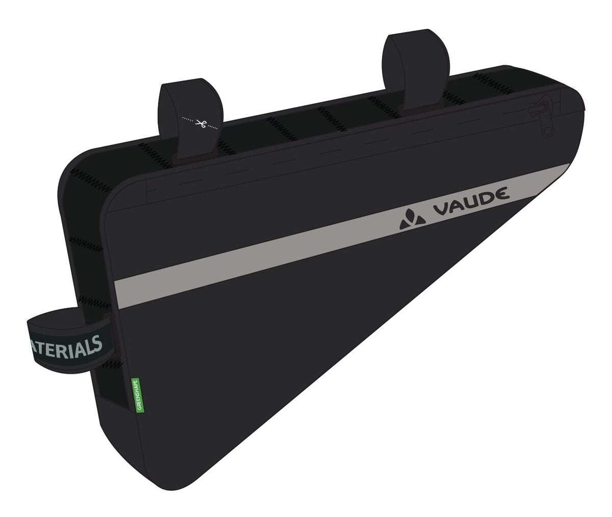 VAUDE Frame Bag L zwart