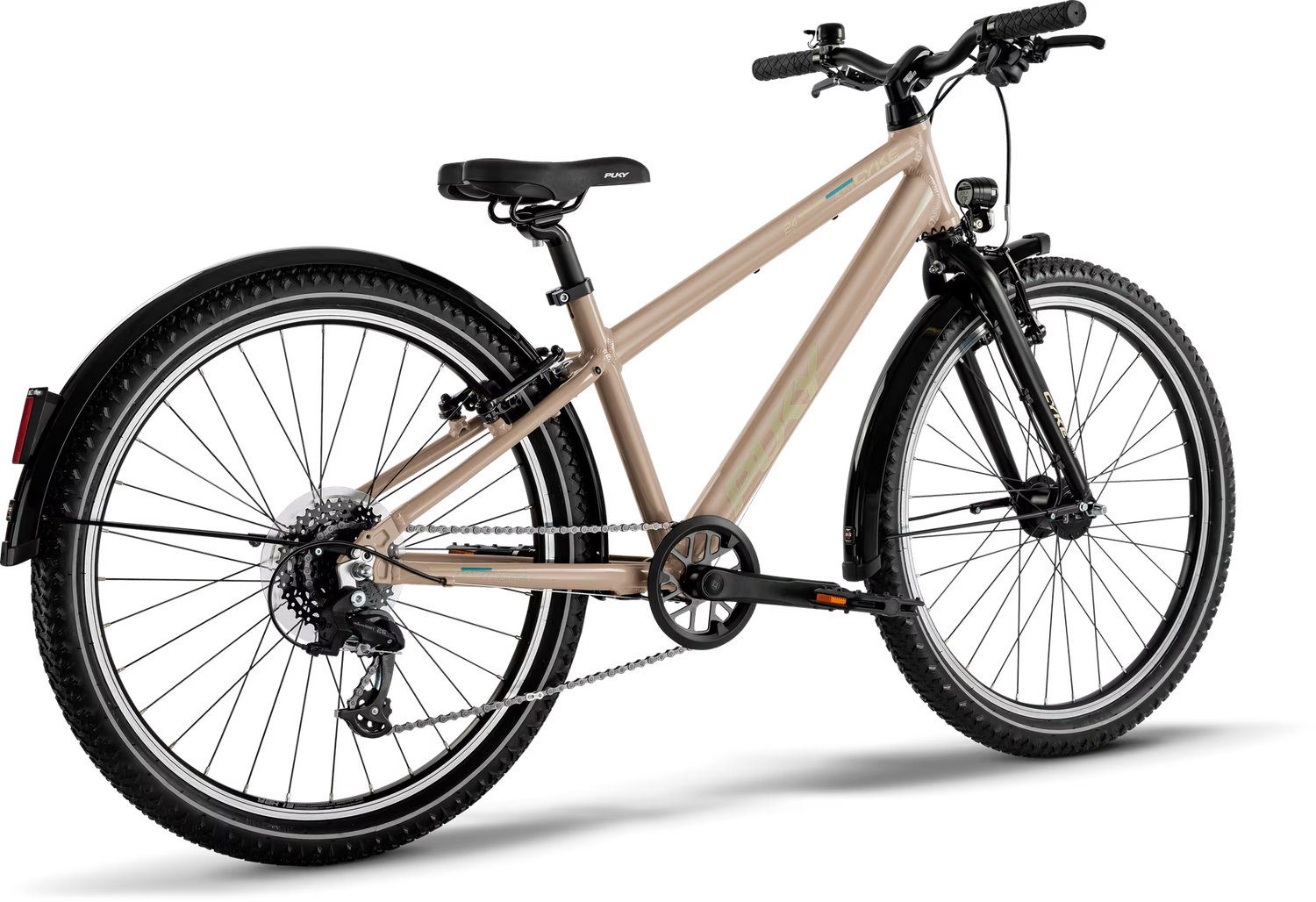 PUKY CYKE 24-8 ACTIVE stoffige zand/zwart (2025)