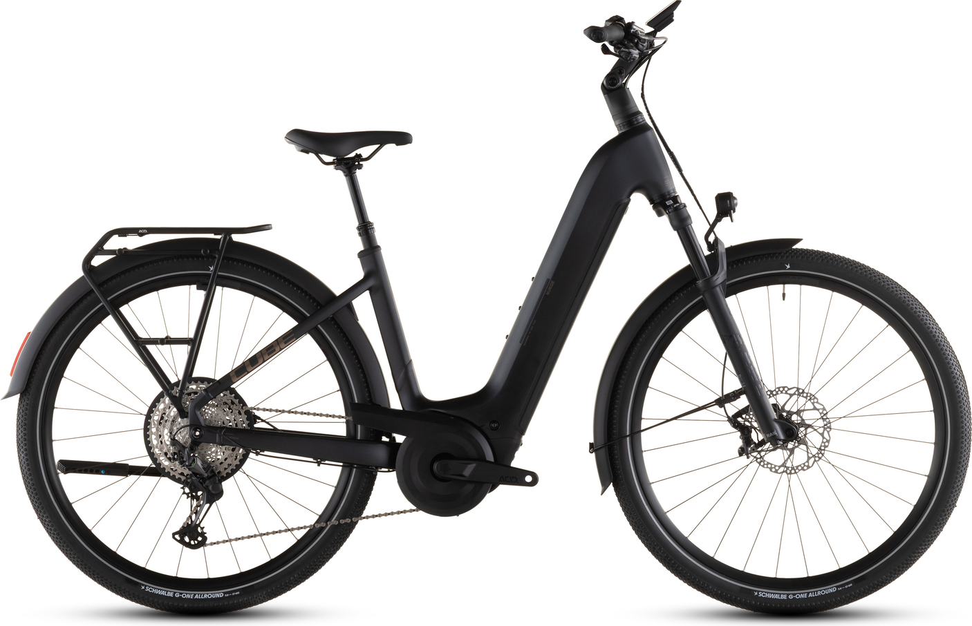 Cube Nuride Hybrid SLX 800 Easy Entry black´n´gold (2026)