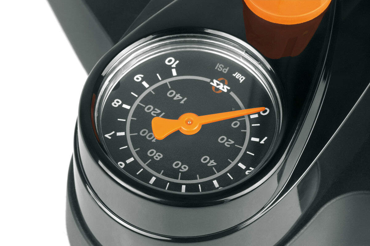 SKS Air-X-Press 8.0 Vloerpomp Multiventielslang aansluiting