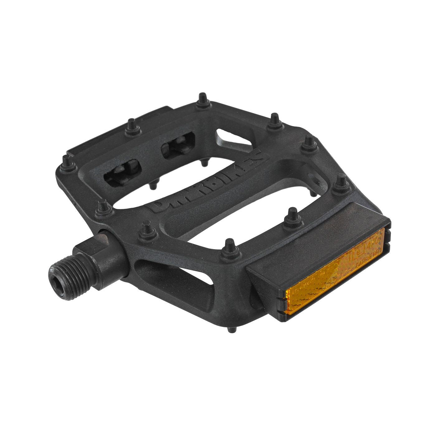 DMR V6 pedalen incl. reflector zwart