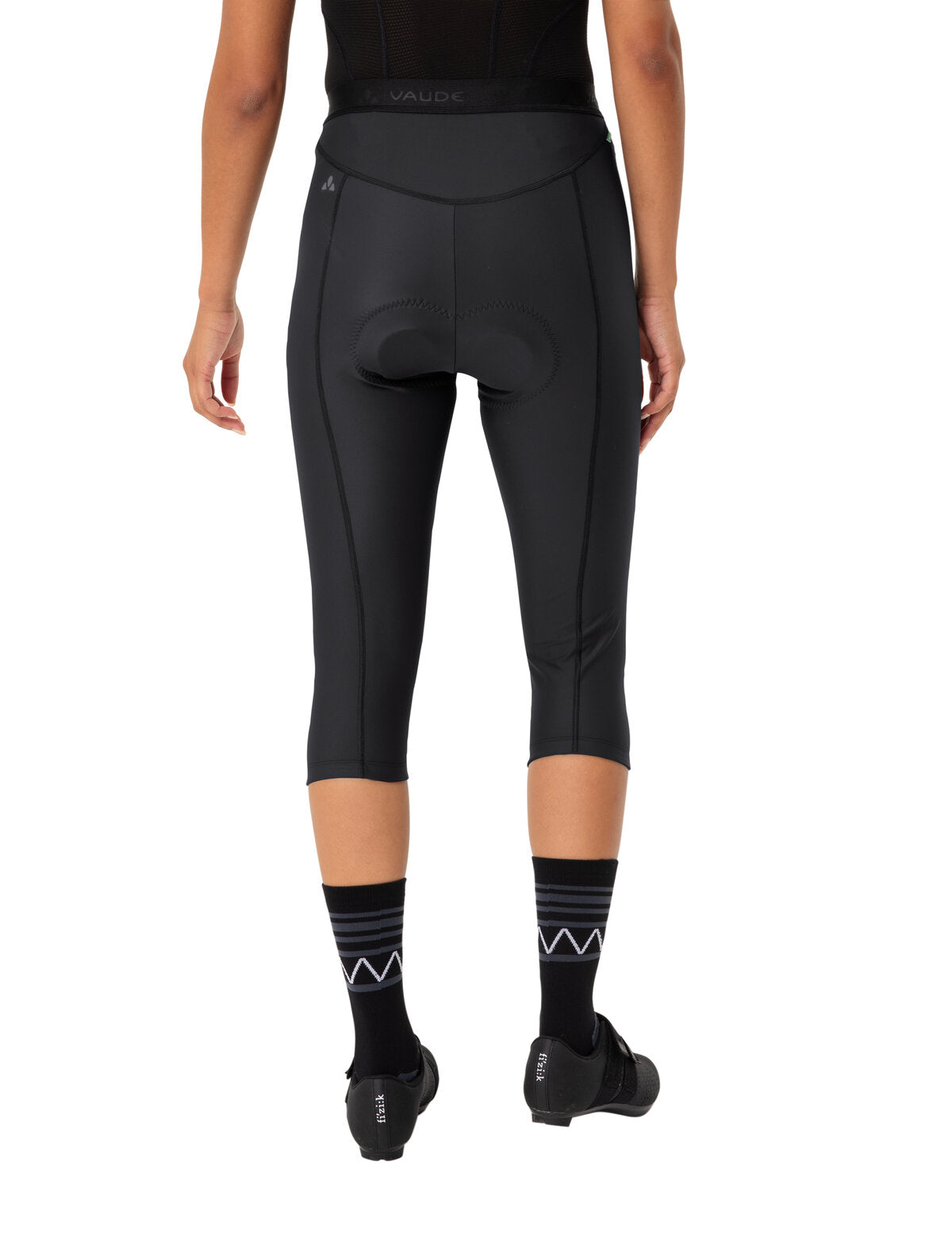 VAUDE Posta 3/4 Tights Dames zwart
