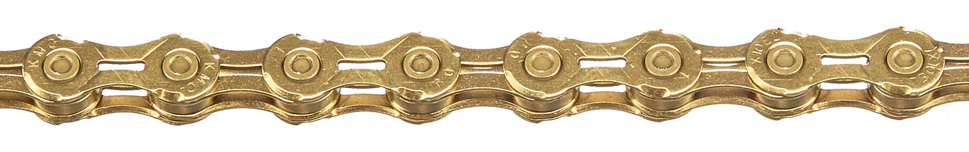 KMC X10EL Ti-N Ketting 10-speed goud