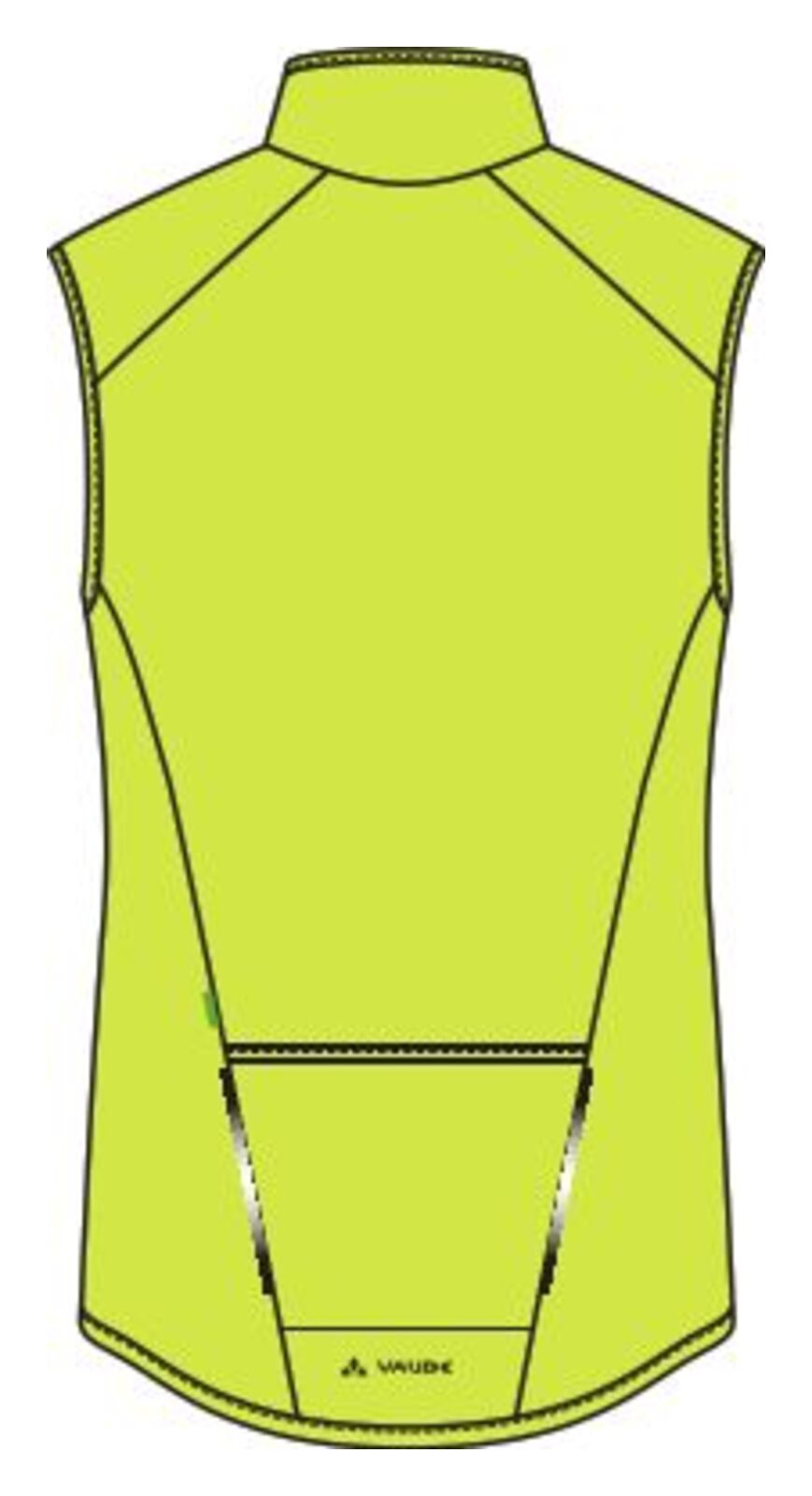 VAUDE Matera Air Bodywarmer Heren geel