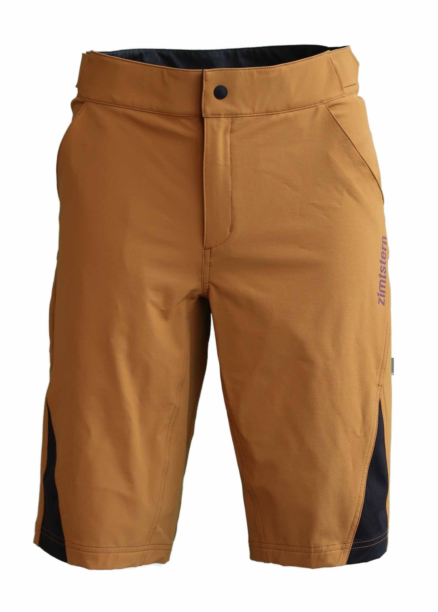 Zimtstern StarFlowz Evo Short Heren Goudbruin / Pirate Black