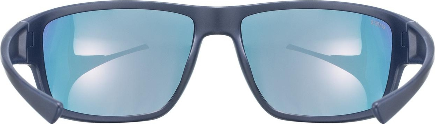 uvex Sportstyle 230 fietsbril Blauw Mat / Mirror Rood