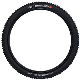 Schwalbe Hans Dampf Super Trail Evolution vouwband 27.5x2.35" TLE E-25 Addix Soft zwart