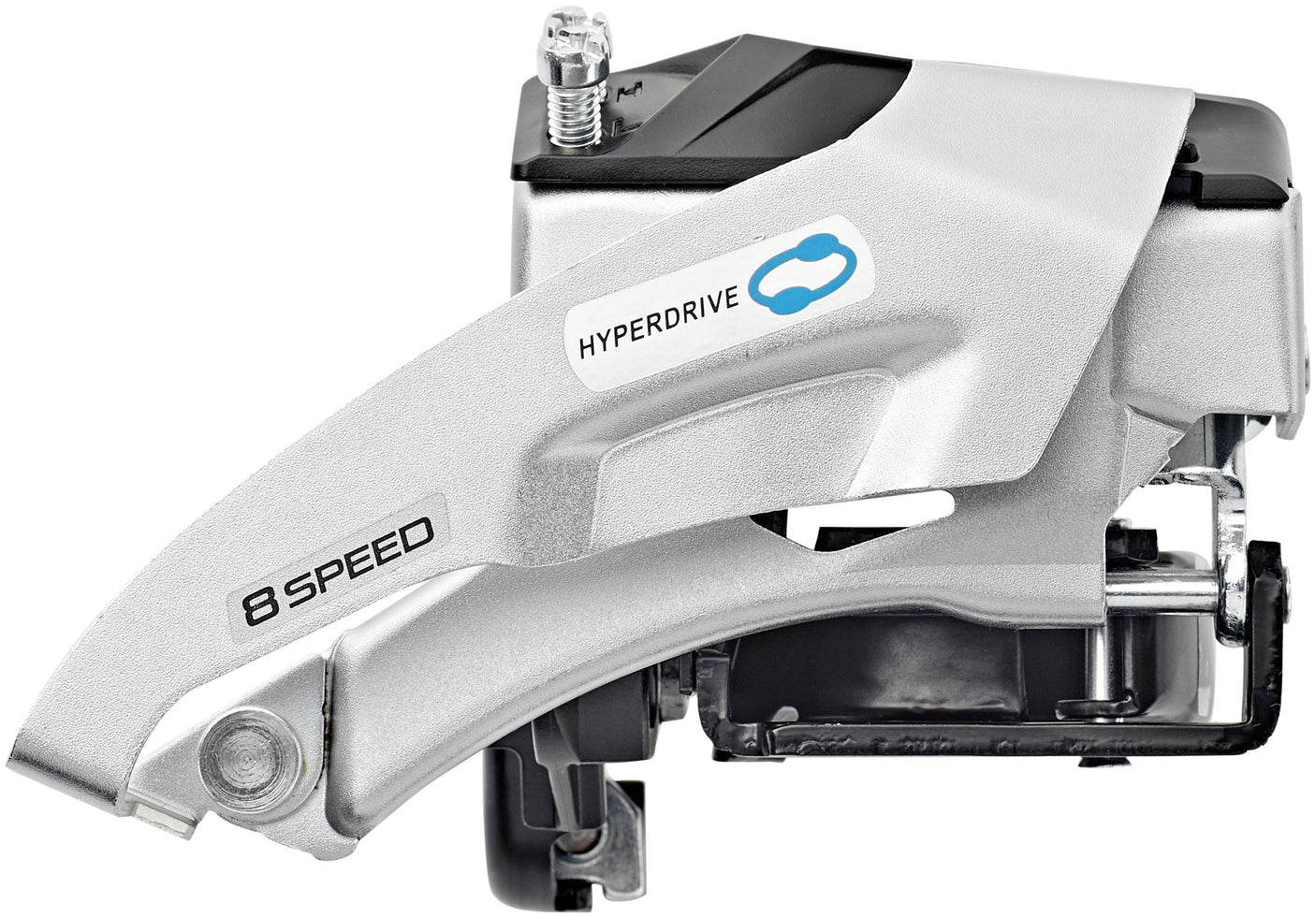 Shimano Altus FD-M315 Voorderailleur 2x7/8-speed Top Swing Klem Diep Dual-Pull zilver/zwart