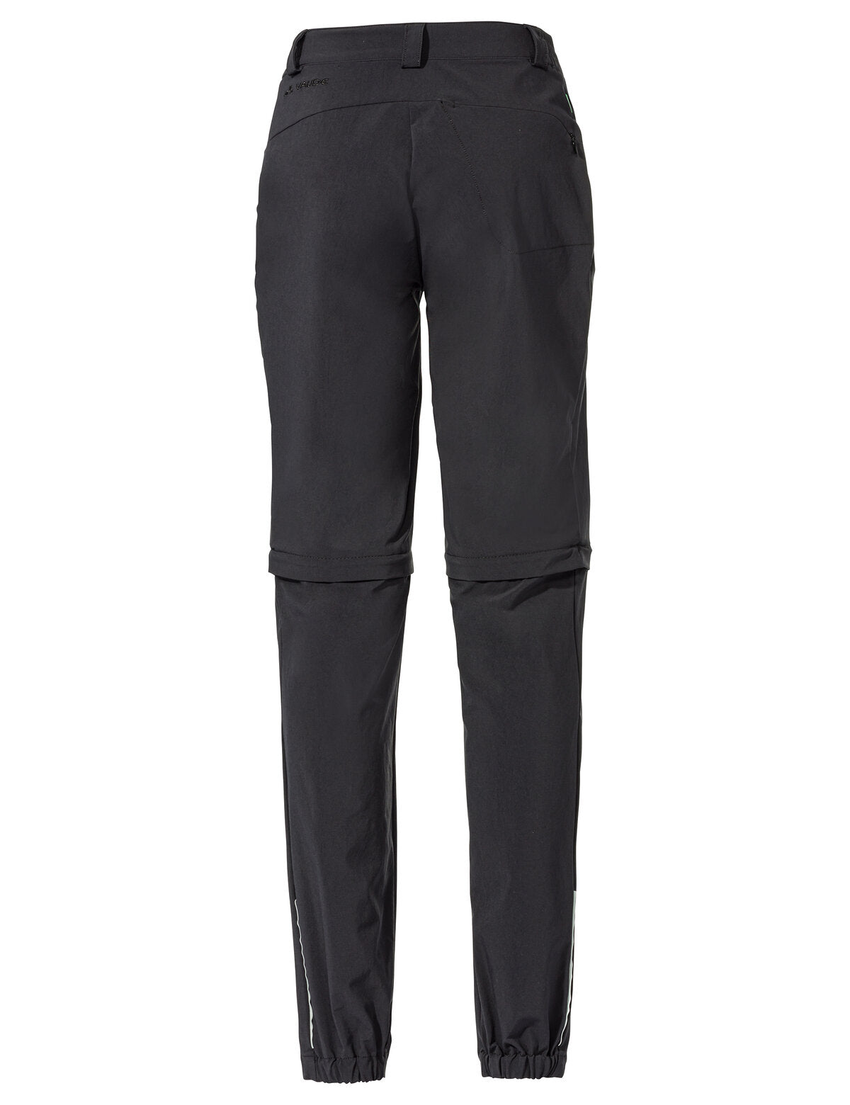 VAUDE Yaras Zip Off Broek Dames zwart
