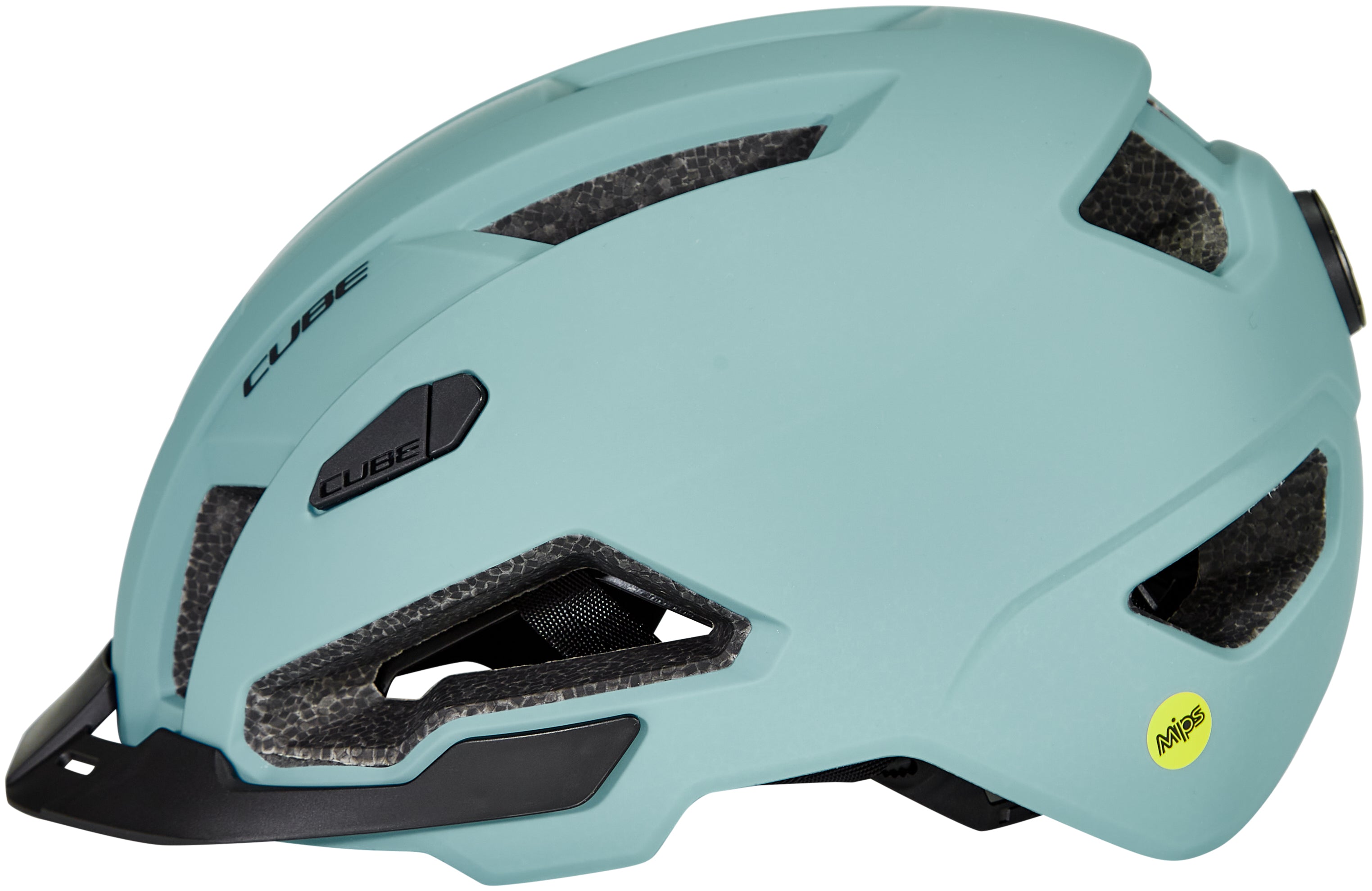 CUBE Helm EVOY HYBRID blauw