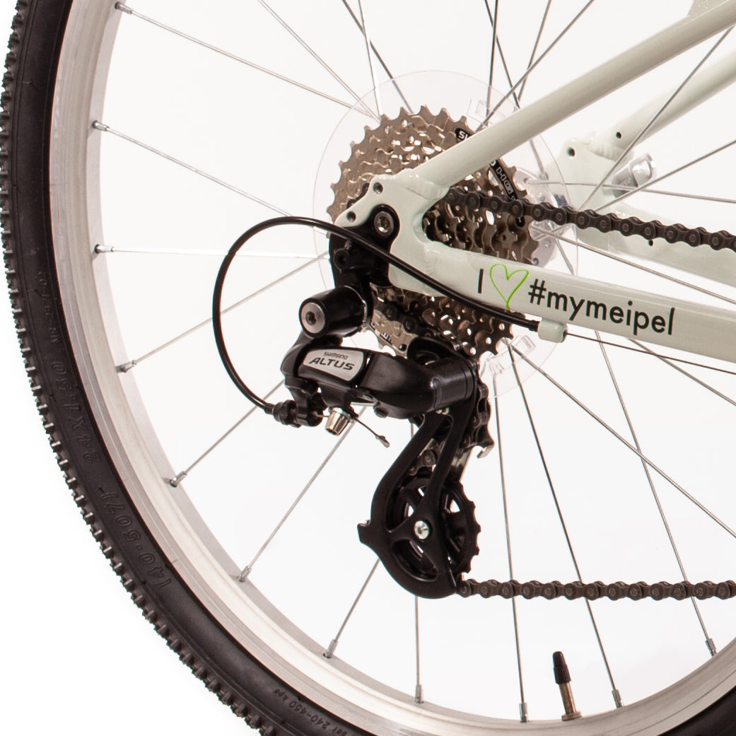 Meipel LITE Urban Kid Bike 24" Wit/Antraciet (2025)