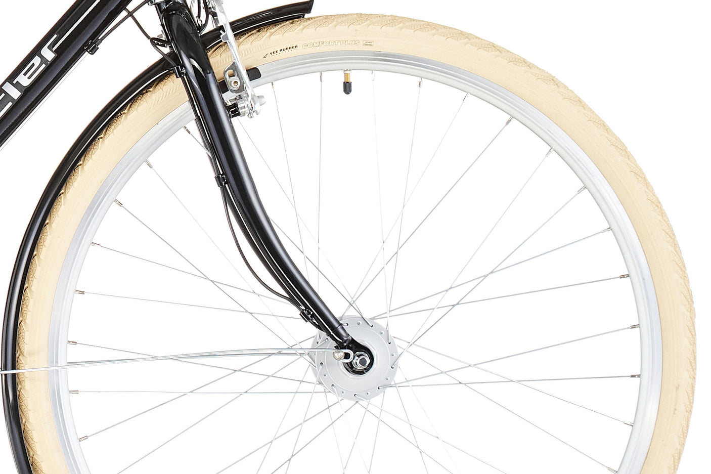 Ortler Detroit EQ Alloy 6-speed zwart