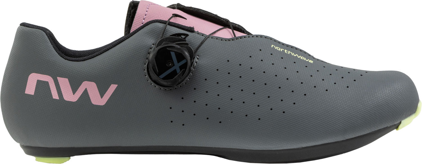 Northwave Sonic Plus racefietsschoenen Donkergrijs/Stuifmauve
