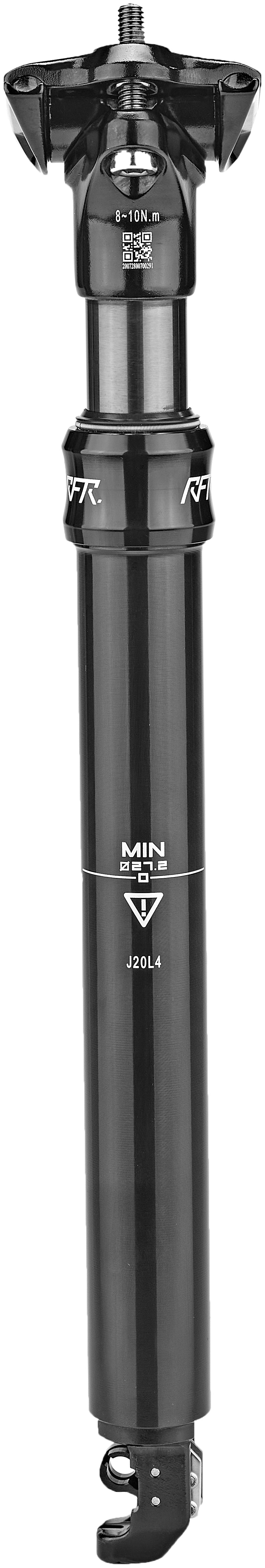 RFR Telescopische zadelpen PRO "Inside" black