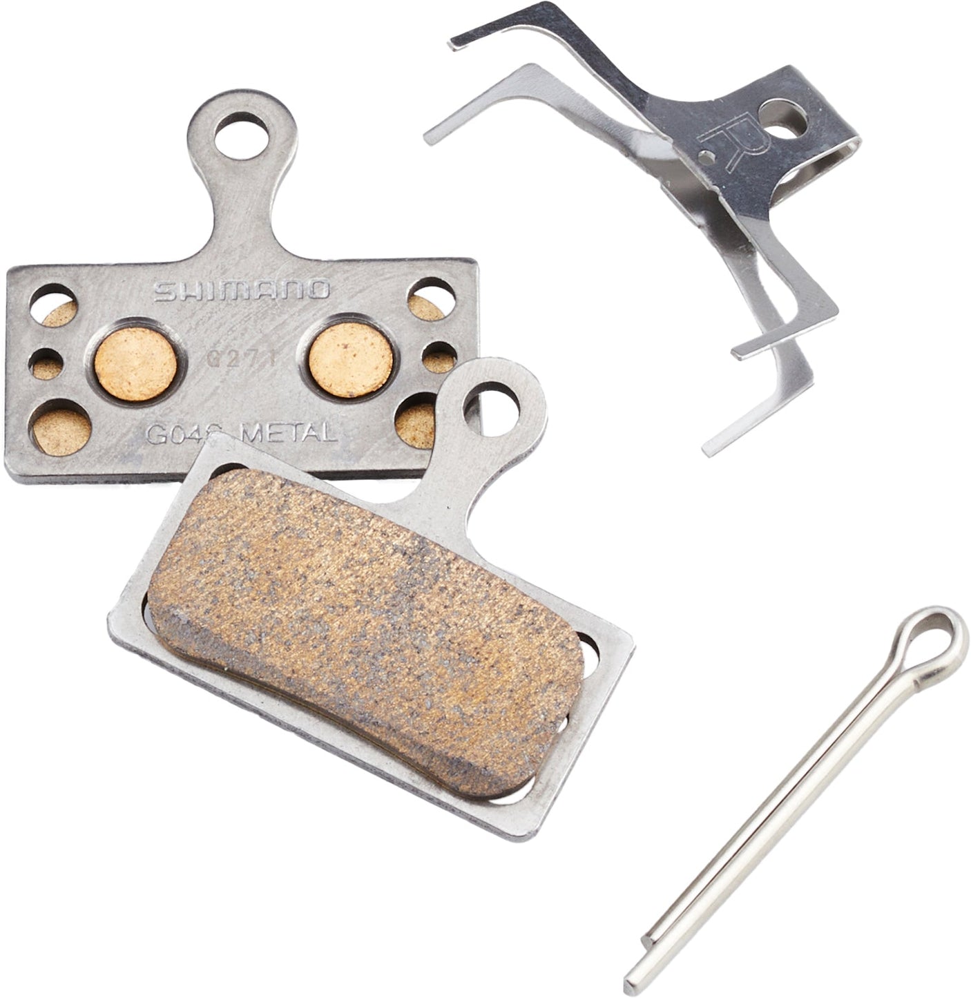 Shimano G04S Metalen schijfremblokken voor XTR/XT/SLX/Deore/Alfine/105/Ultegra