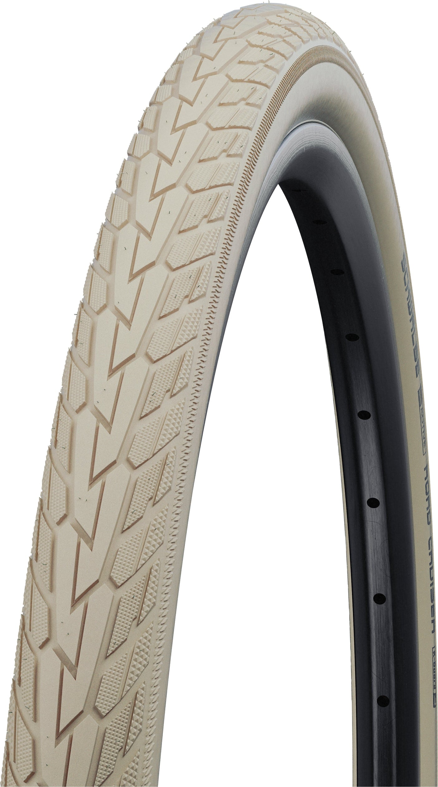 Schwalbe Road Cruiser Draadband 28x1.60" K-Guard Active Reflex beige
