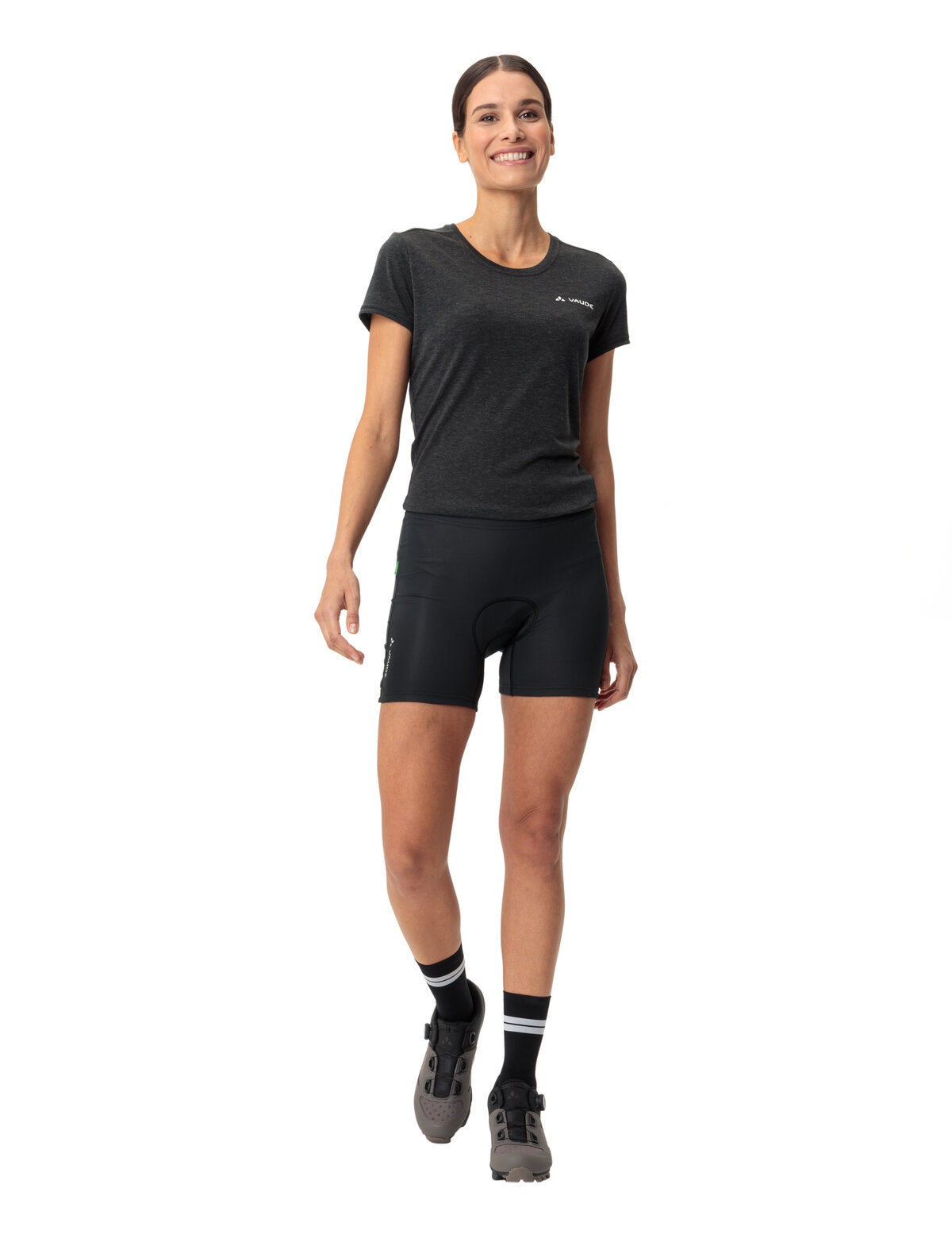 VAUDE Bike binnenbroek TP dames zwart