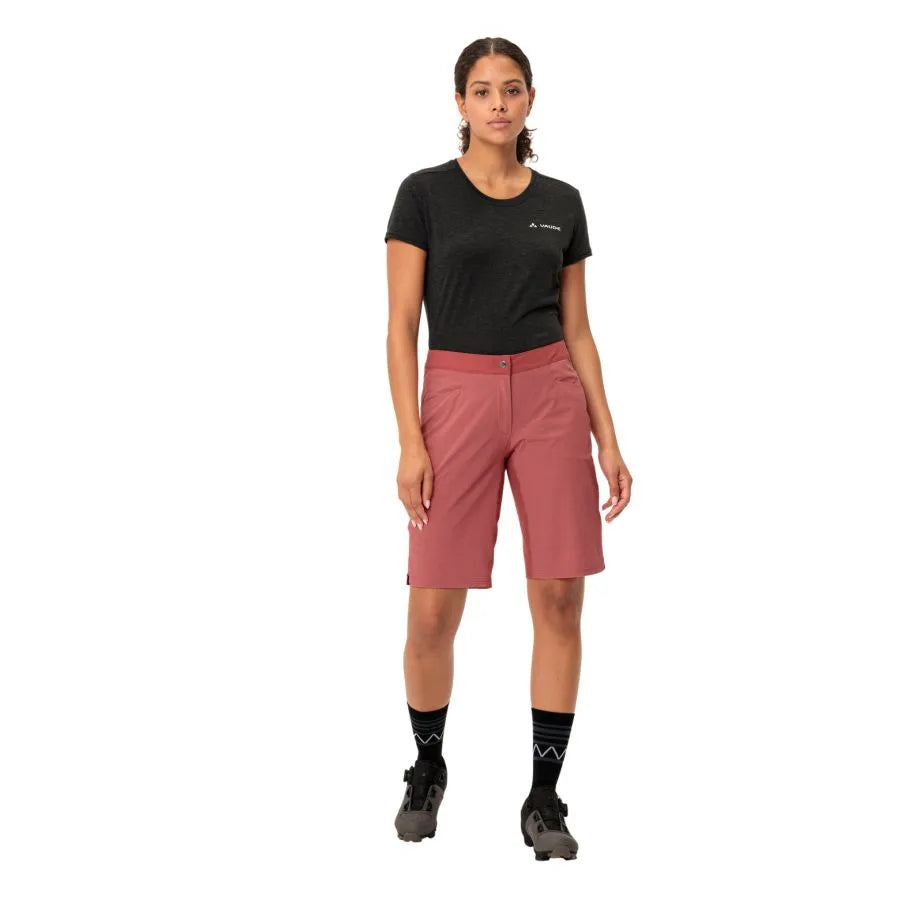 VAUDE Dames Tremalzo Shorts III baksteen