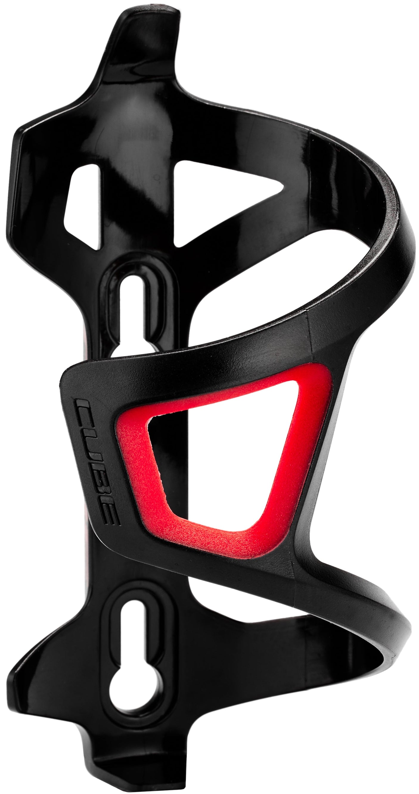 CUBE Bidonhouder HPP/R Linker Zijbeugel black´n´red