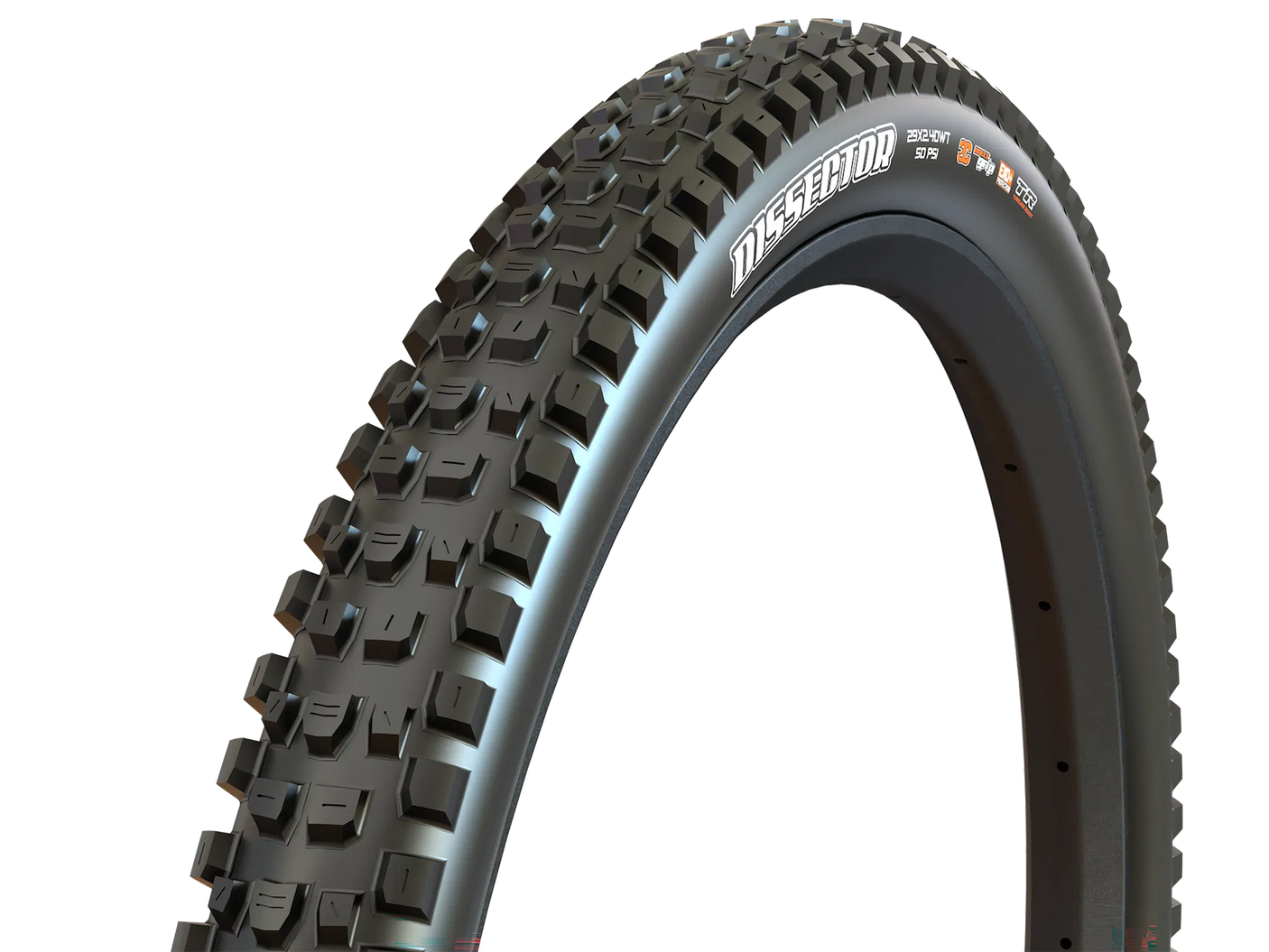 Maxxis Dissector Gen.2 band 29" EXO+ bescherming, TR Tubeless Ready, 3C MaxxGrip zwart