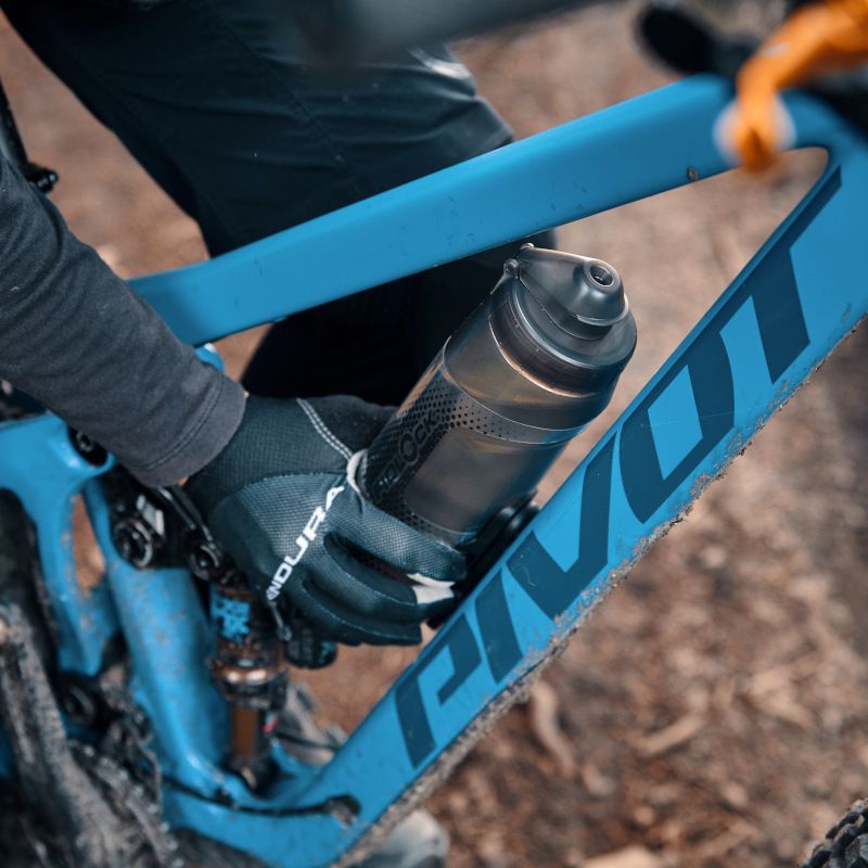 Fidlock Twist enkele fles 800ml incl. connector grijs