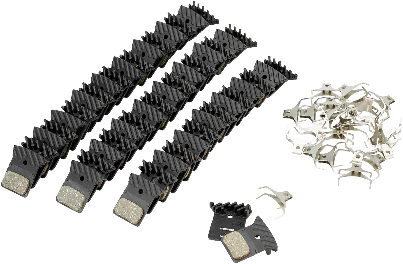 Shimano L05A-RF resin remblokken met koelribben Dura Ace/Ultegra/105/Tiagra/GRX/Metrea 25 paar