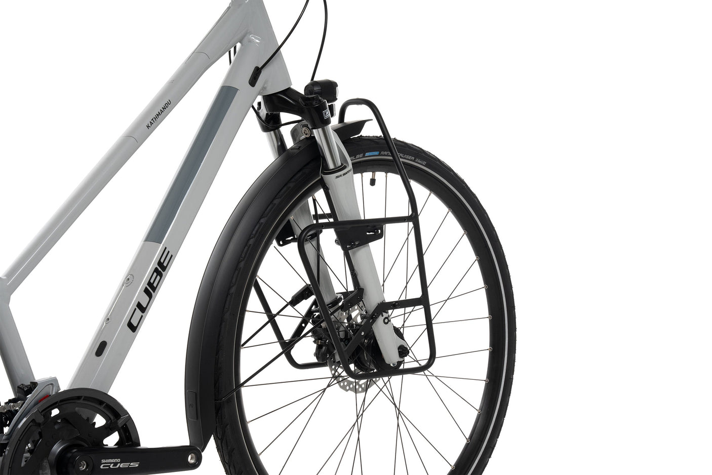 ACID Bagagedrager LOWRIDER Suspension TREKKING zwart