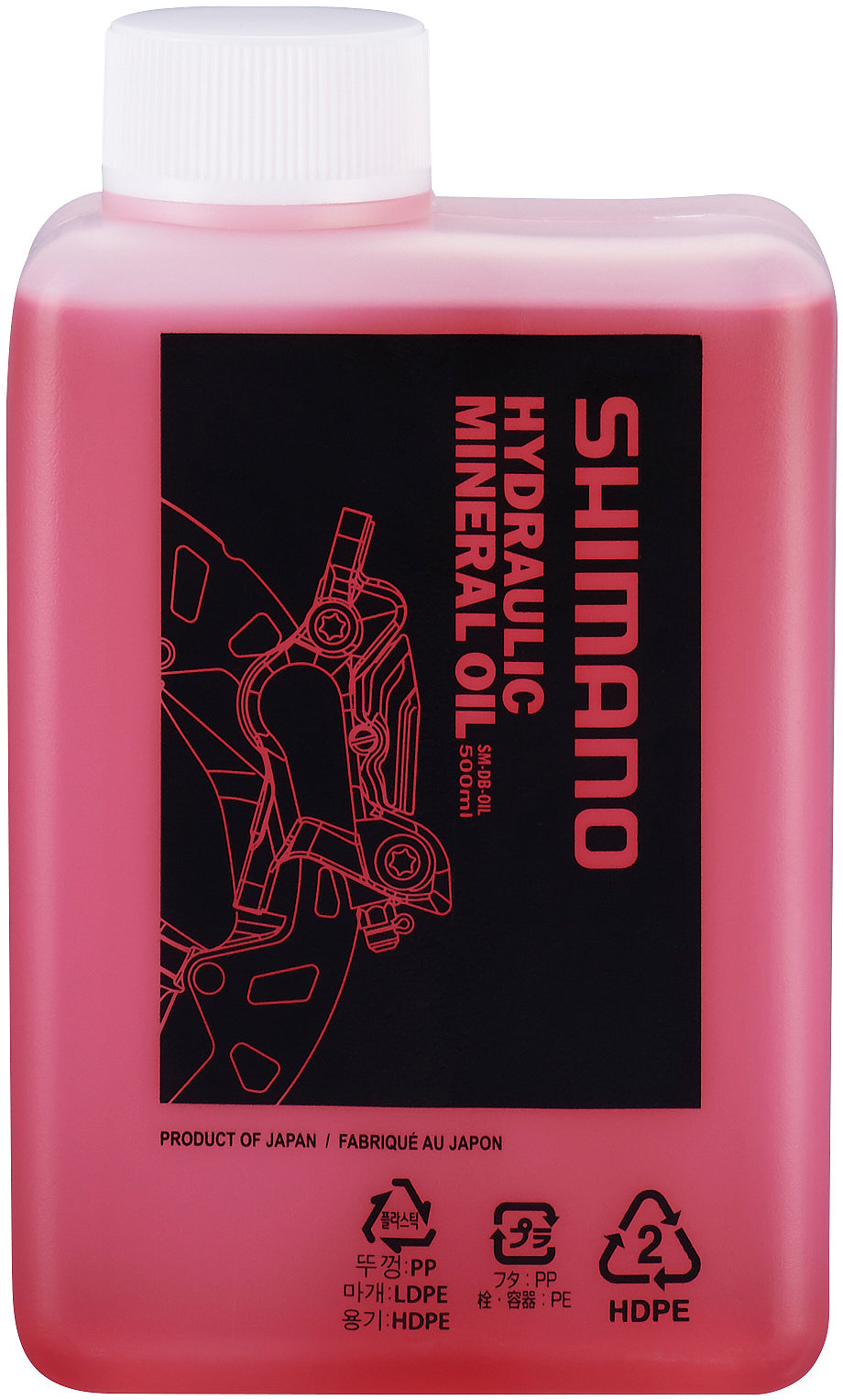 Shimano mineraalolie voor schijfremmen 500ml