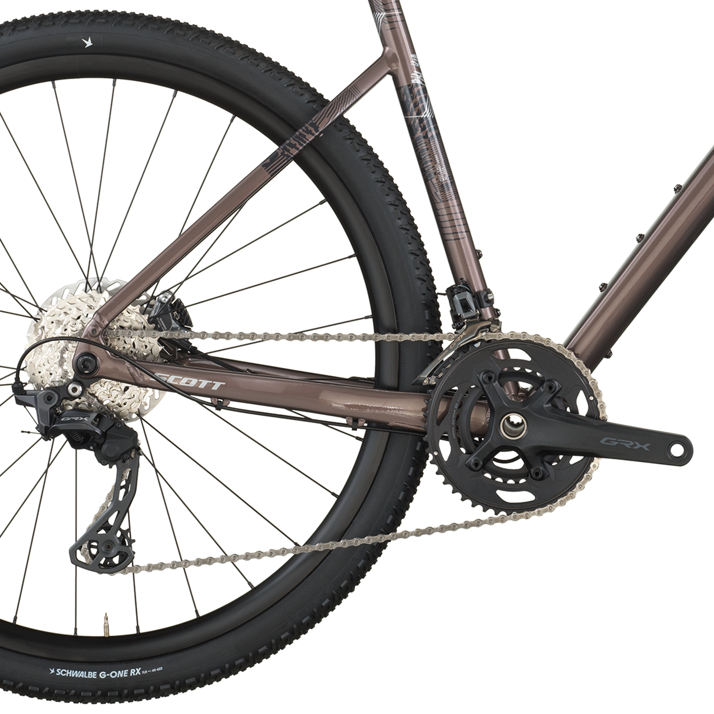 Scott Speedster Gravel Team pruimgrijs