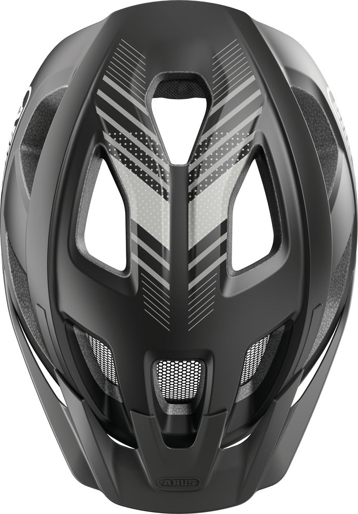 ABUS Aduro 3.0 LED Helm Urban race zwart