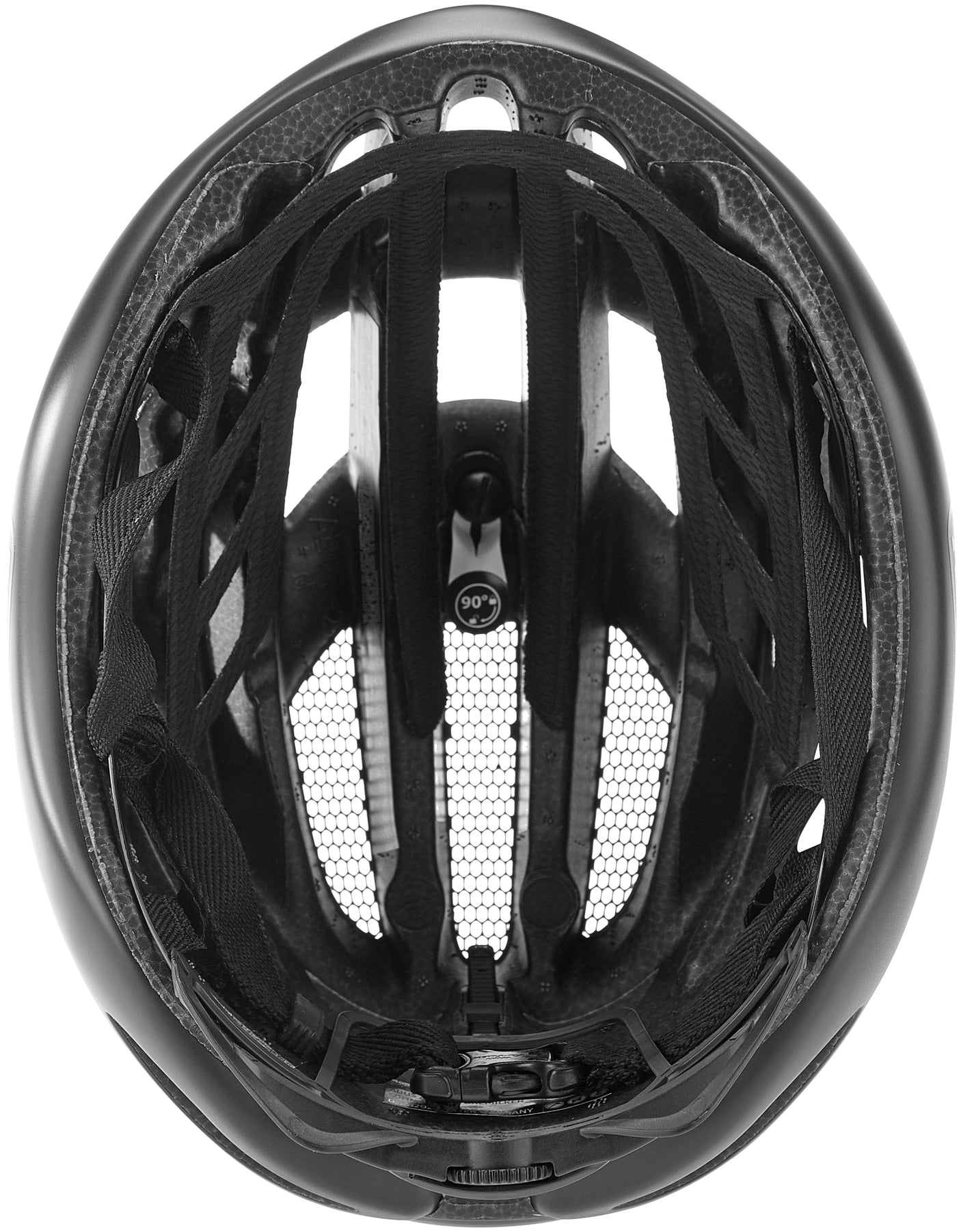 ABUS Airbreaker Helm Road fluweel zwart
